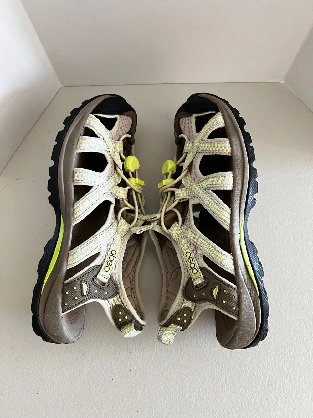 Abeo Delta H20 Sandals Closed-Toe Hiking And Water Trail Sandals Shoes Size 7